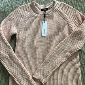 Cotton shell pink 525 America sweater, Large, NWT